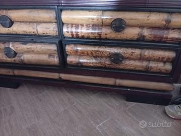 Camera da letto in Bamboo gigante