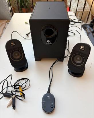 Kit Altoparlanti 2.1 Logitech X-210 per PC –