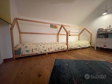 Lettini Montessoriani a capanna