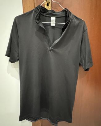 Maglia ciclismo B-Twin nera TG. L