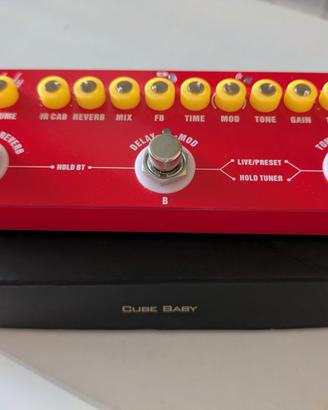 Multieffetto pedale pedaliera chitarra Cuvave Baby
