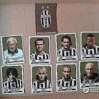 Set 9 figu Juve album calciatori panini 2003/04