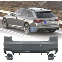 PARAURTI POSTERIORE AUDI A4 17-20 LOOK RS4