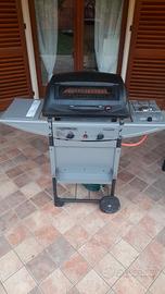 BARBECUE A GAS