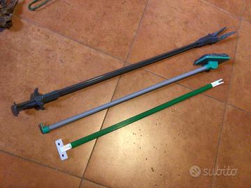 Tergivetro e pinza per piante acquario