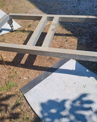 Carrello zincato