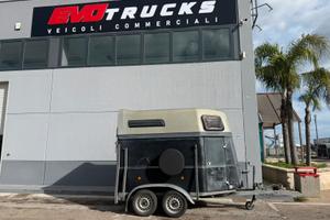 Trailer van per cavalli 2 posti bookman