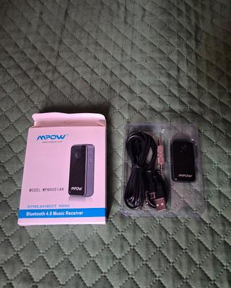 Ricevitore bluetooth Mpow per automobile aux