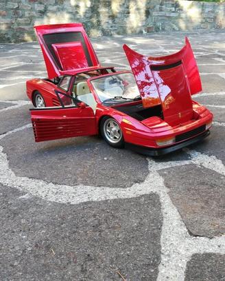 Testarossa TARGA 1/8 rossa K59 POCHER Ferrari modi