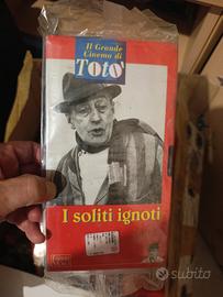 Videocassette VHS film di Totò 