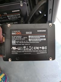 ssd Samsung 870 qvo 1TB + 860 evo 500gb
