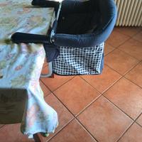 seggiolino da tavola per bimbi
