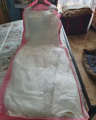 VESTITO DA SPOSA COMPLETO