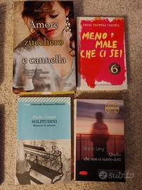 Set libri romanzi saggistica