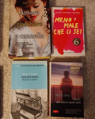 Set libri romanzi saggistica