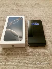 Iphone 16 pro 256gb in garanzia Italia come nuovo