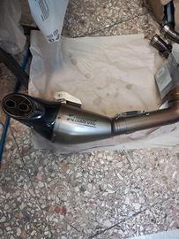 scarico akrapovic Yamaha tracer 7
