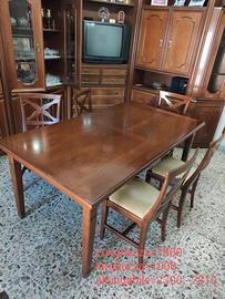 tavolo allungabile con sedie