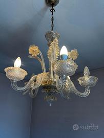 lampadario cristallo