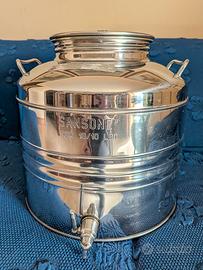 Fustoo SANSONE 30 Litri Inox 18/10 con rubinetto