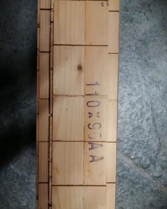 Scatola listelli parquet prefinito Afromosia