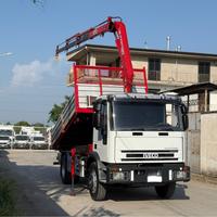 Eurocargo 120e18 k gru e ribaltabile mt. 4.40 2002