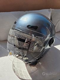 Casco Moto CGM 210B Titanium Grigio 100% Nuovo