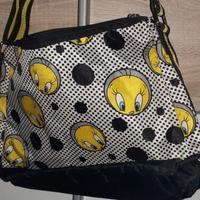 1 Borsa tracolla Looney tunes Titti tweety cartoon