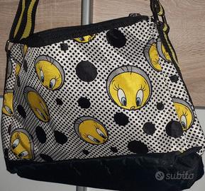 1 Borsa tracolla Looney tunes Titti tweety cartoon