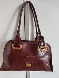 Borsa Coccinelle 🐞 nuova in pelle vera marrone