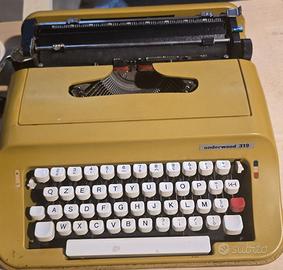 da scrivere è un modello Olivetti Underwood 319,