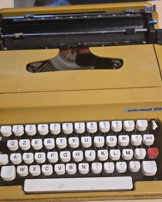 da scrivere è un modello Olivetti Underwood 319,