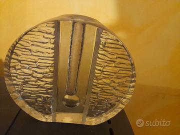 Vaso in vetro,mai utilizzato 