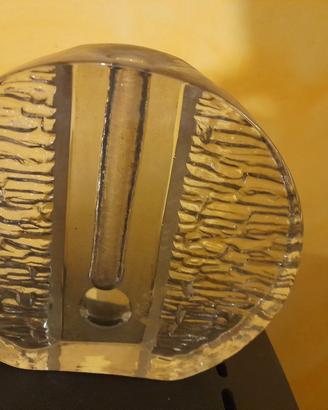 Vaso in vetro,mai utilizzato 