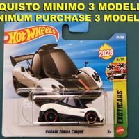Hot Wheels Pagani Zonda Cinque
