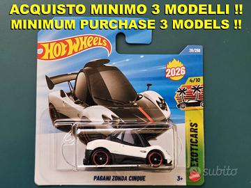 Hot Wheels Pagani Zonda Cinque