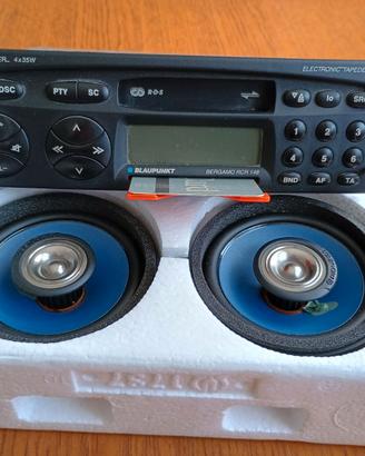 autoradio/tape Blaupunt+2 altoparlanti Pioneer