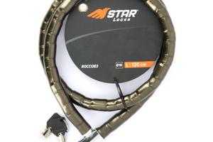 CATENA MOTO SCOOTER ROCCOB3 120CM ACCIAIO ANTI TAG