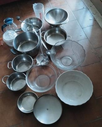 Pentolame, utensili da cucina