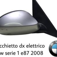 SPECCHIETTO RETROVISORE DESTRO BMW Serie 1 Serie (