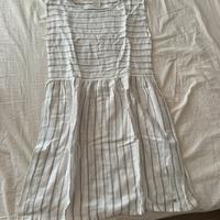 Vestito a righe senza manche nuovo