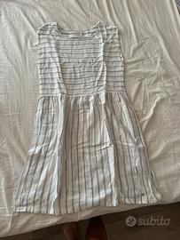Vestito a righe senza manche nuovo