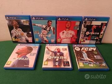 VIDEOGIOCHI PS4 FIFA E FC 2018/19/20/21/22/23/24