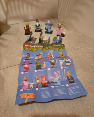 Lotto lego shrek minifigures x4