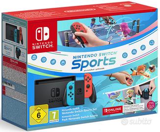 Switch Console 1.1 Neon Blue / Neon Red + Switch S