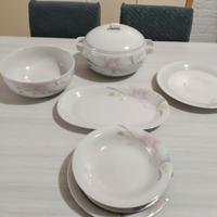 servizio di piatti tognana vintage 