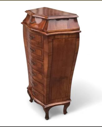 Cassettierina classica bombata lastronata a mano