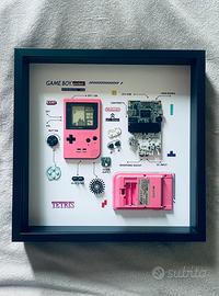 Gameboy shadowbox - vintage gaming