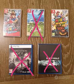 Giochi switch e ps5