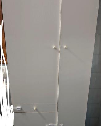 mobile da bagno multiuso bianco